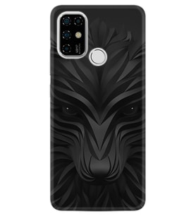 Casper Via F20 Kılıf Desenli Silikon Black Fox