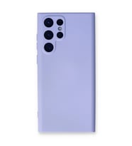 Samsung Galaxy S24 Ultra Kılıf Nano İçi Kadife Silikon - Lila