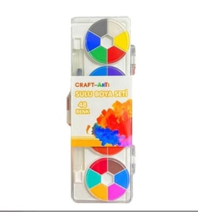 CRAFT AND ARTS 48 RENK SULUBOYA SETİ