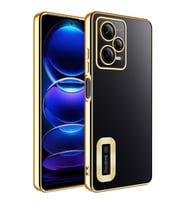 Xiaomi Redmi Note 12 Pro 5G Uyumlu Kılıf Kamera Korumalı Logo Gösteren Zore Omega Kapak