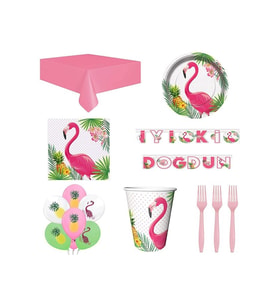 Flamingo 8 Kişilik Parti Seti
