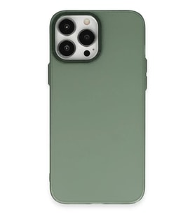 iPhone 14 Pro Max Kılıf Modos Metal Kapak - Koyu Yeşil