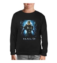 Halo - Guardians Siyah Çocuk Sweatshirt