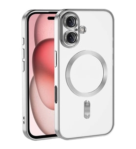 Newface Apple iPhone 17 Kross Magneticsafe Kapak - Gümüş