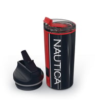 Nautica Sport Termos Paslanmaz Çelik 950ML Lacivert Kırmızı (Lacivert-Kırmızı)