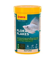 Sera Flora Flakes Nature 250 ml 60 g Skt: 12/2028 Orjinal Kutusunda Bitkisel Pul Balık Yemi