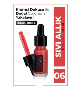 New Well Sıvı Allık (Mat) NO6
