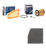 Bosch Filtre Bakım Seti Mercedes GLA 200 Benzin X156 2013-2019 Hava + Yağ F. + Polen Filtre Bosch