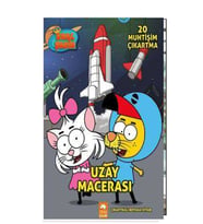 KRAL ŞAKİR ÇIKARTMALI BOYAMA KİTABI / UZAY MACERASI