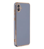 Galaxy A04 Kılıf Volet Silikon - Mavi