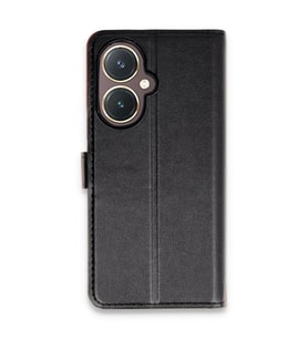 Vivo Y27 Kılıf Trend S Plus Kapaklı Kılıf - Siyah