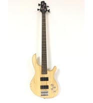 Cort AB4DLX AS OPN Action Serisi Deluxe Dişbudak Gövde Bas Gitar (Orta Seviye)  Aktif Elektronik Devre, Dişbudak (Ash) Kasa ve Open Pore Mat Kaplama