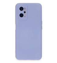 Realme 9i 4G Kılıf Nano içi Kadife Silikon - Lila