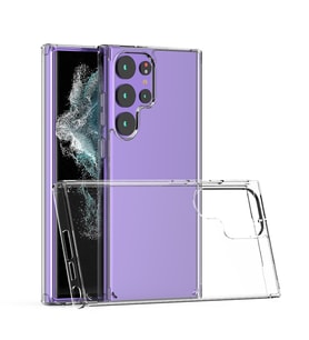 Samsung Galaxy S23 Ultra Uyumlu Kılıf Zore Coss Kapak (Renksiz)
