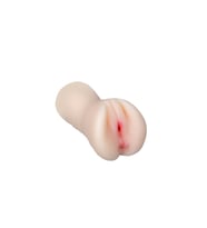 18 CM Çift Girişli Ten Rengi anl Vajinal Mastürbatör