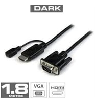 Dark DK HD AHDMIXVGAL180 1.8m HDMI - VGA Güç Destekli Kablo