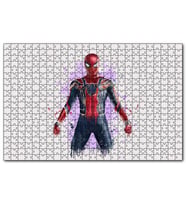 Cakapuzzle Spider Man Taslak Çizim  Puzzle Yapboz MDF (Ahşap) (120 Parça)