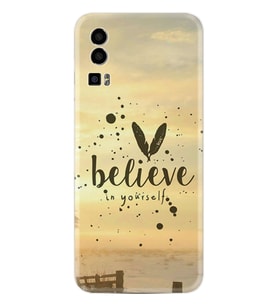General Mobile GM 23 Kılıf Resimli Desenli Baskılı Silikon Belive in Yourself 1316