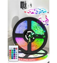 Led Işık 5 Metre Şerit Led RGB LED'li