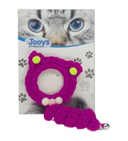 Markapet Jooys Zilli Kedi Örgü İpi 15 cm Pembe