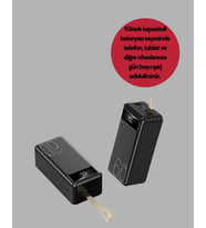 4 Çıkışlı Hızlı Şarj Destekli Powerbank Yeni Nesil