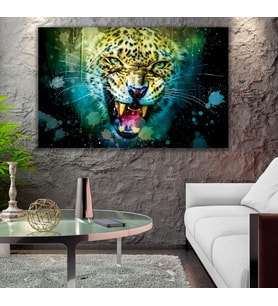 Leopar Kanvas Tablo