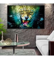 Leopar Kanvas Tablo