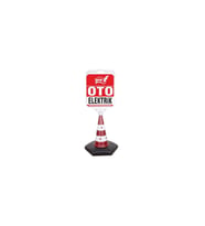 Otocar Temalı Reklam Ve Uyarı Dubası 1 Adet