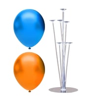 7 Çubuklu Balon Standı 40 Adet Balon