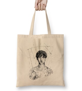 Bts Jimin Rain Bez Çanta Uzun Saplı