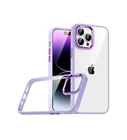 Apple iPhone 14 Pro Uyumlu Kılıf Zore Flora Kapak (Lila)