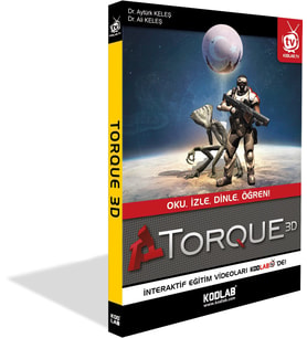 KODLAB YAYIN TORQUE 3D EĞİTİM KİTABI (Siyah - Beyaz)