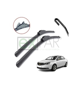 GEELY EMGRAND ÖN CAM SİLECEK SÜPÜRGESİ TAKIMI 2010 - 2013 MODEL SİLECEK TAKIMI GELLY