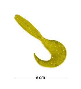 Silikon Kurt Yem - 60mm - Hardal - Yumy (18065-SM024-07)