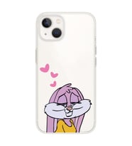 Iphone 14 Plus Uyumlu Lola Bunny Tasarımlı Şeffaf Telefon Kılıfı