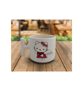 Latte & Espresso El Yapımı Bff Arkadaş Motto T Kulp Kupa 200 Ml