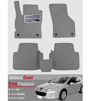 PEUGEOT 407 STATİON WAGON (2004-2010) Uyumlu EVA Paspas Tam Set–Araca Özel,Oto Paspas