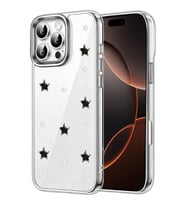 Newface Apple iPhone 16 Pro Max Fiyonk Desenli Kapak - Desen 7