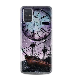 Samsung a71 A72 A73 A7 A9 2018 C7 C9 Kılıf Desenli Silikon Time 1749