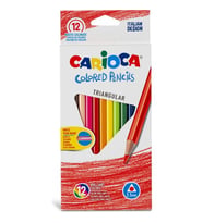 Carioca Üçgen Kuru Boya Kalemi 12'li
