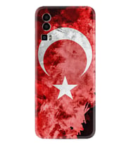 General Mobile Gm 23 Kılıf Resimli Desenli Baskılı Silikon Şanlı Türk Bayrağı 1315