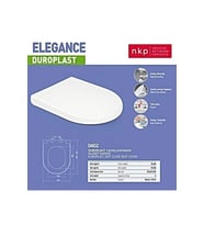 NKP ELEGANCE YAVAŞ KLOZET KAPAĞI 0402