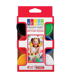 SÜDOR SD822 PARMAK BOYASI SET 6X30 ML