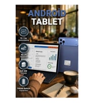 10.1 İnç 4G LTE Android Tablet – 8 GB RAM, 256 GB Hafıza, Çift SIM, GPS