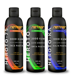 Netfer 3'lü Pasta Set - 3x100 mL