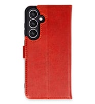 Galaxy S24 FE Kılıf Trend S Plus Kapaklı Kılıf - Kırmızı