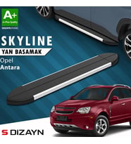S-Dizayn Opel Antara Skyline Aluminyum Yan Basamak 183 Cm 2006-2015 A+ Kalite