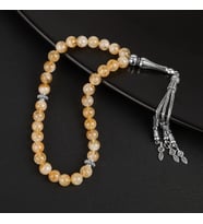 Sitrin Doğal Taş Tesbih 33lük - 8mm (Çok Renkli)