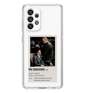 Samsung Galaxy A33 Uyumlu The Godfather Desenli Şeffaf Telefon Kılıfı