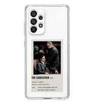 Samsung Galaxy A33 Uyumlu The Godfather Desenli Şeffaf Telefon Kılıfı